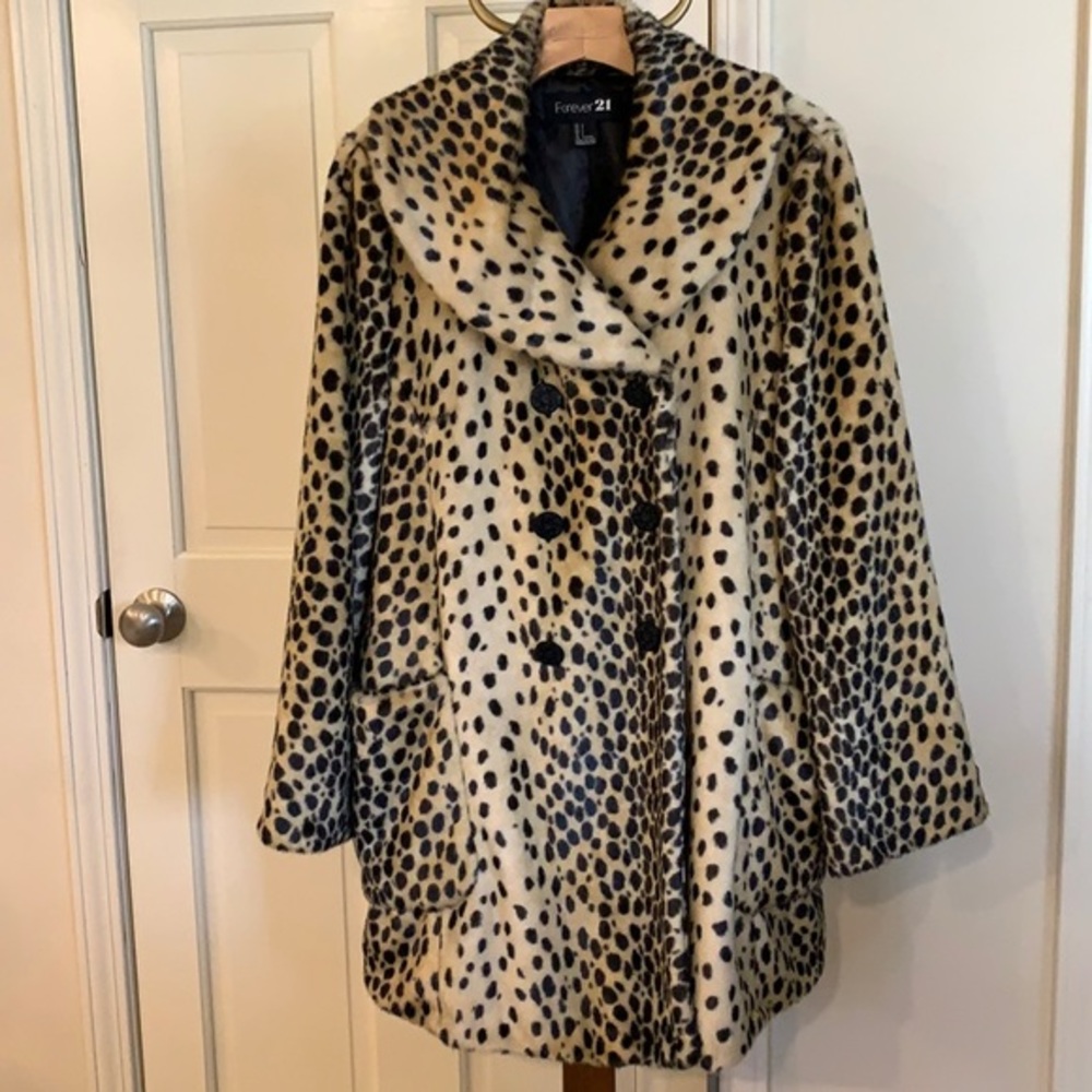 Leapard Print Coat